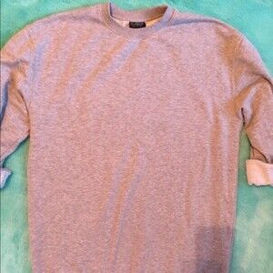 TopShop sweat shirt dress. Perfect for fall grey small